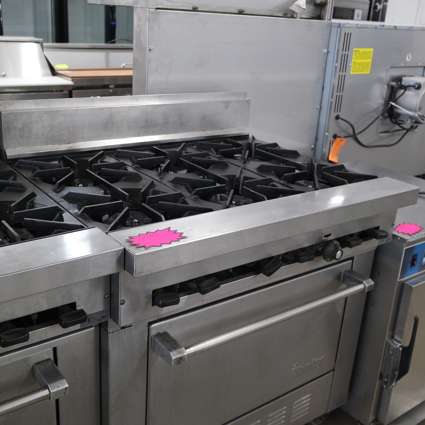 [USED] Garland Sunfire SX-6-26 36" Natural Gas 6 Burner Range