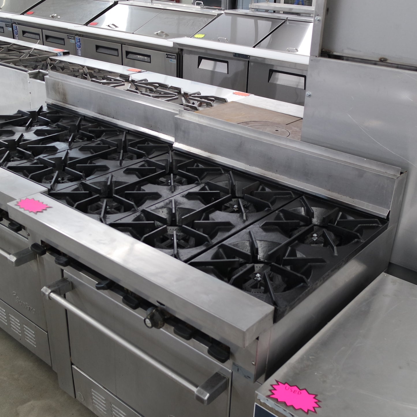 [USED] Garland Sunfire SX-6-26 36" Natural Gas 6 Burner Range