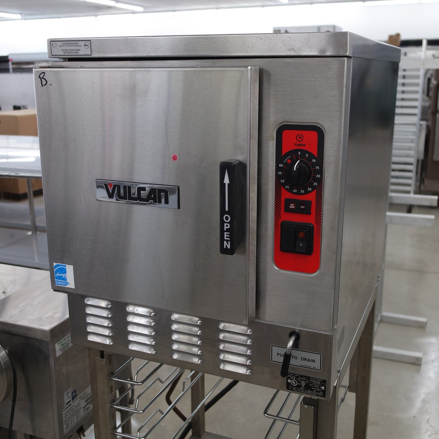 [USED] Vulcan C24EO5-1 5 Pan Boilerless Electric Countertop Steamer - 208V
