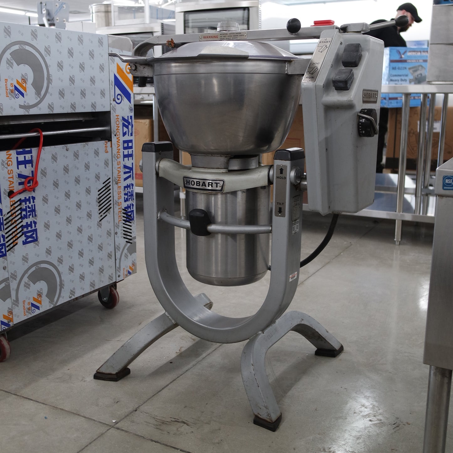 [USED] Hobart HCM-300 30Qt Vertical Cutter Mixer Food Processor - 200V/3Ph