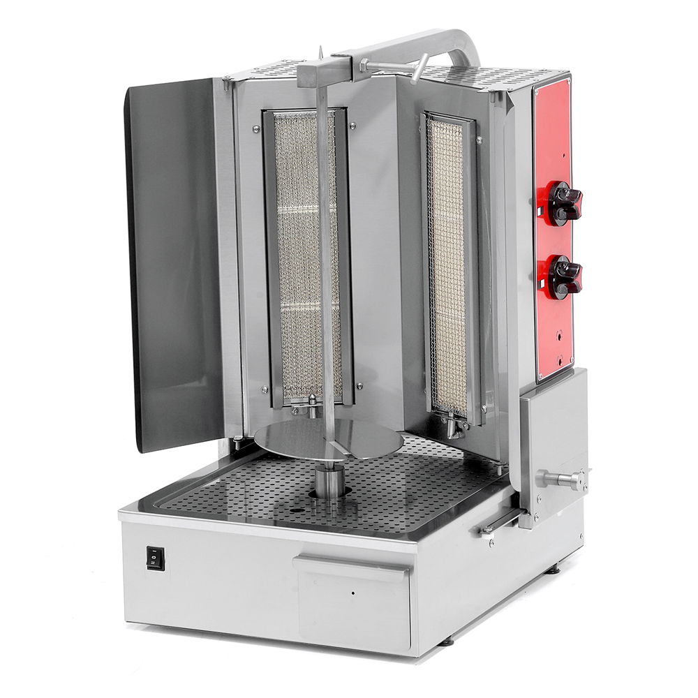 Pegasus V2C-6G Vega Series Gas Gyro Machine (2 Columns, 6 Burners)