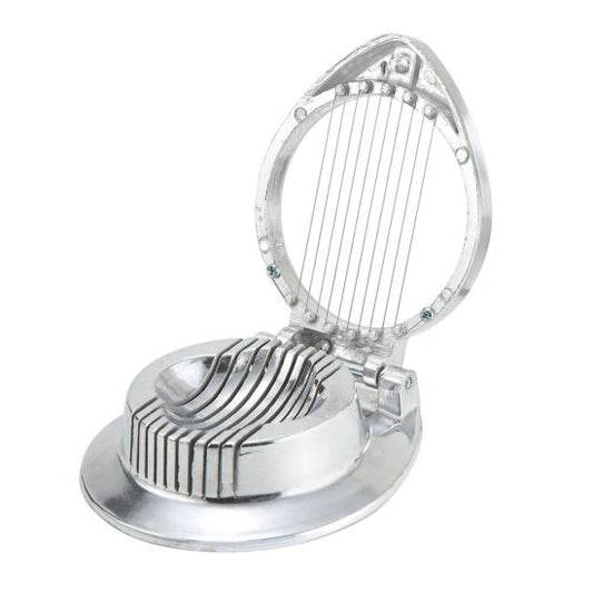 Winco AES-1 Aluminum Hinged Egg Slicer with Stainless Steel Wires