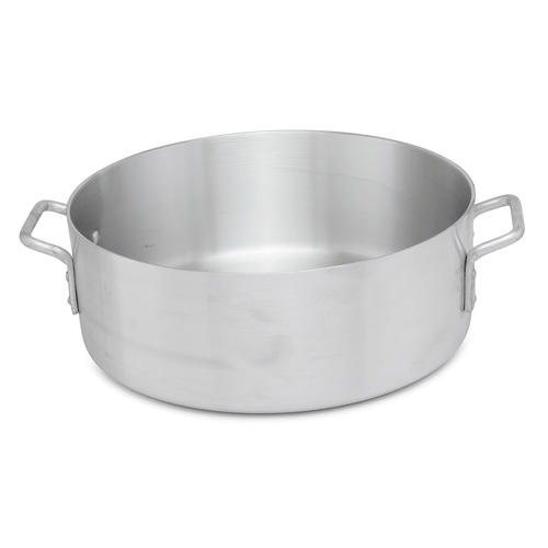 CAC China A7BZ-4-15 15Qt Heavy Duty Aluminum Brazier Pan