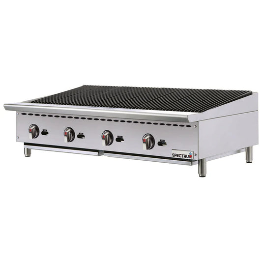 Winco NGCB-48R Spectrum 48" Gas Radiant Charbroiler