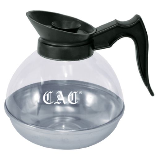 CAC China BVCD-64K 64oz Coffee Decanter Black Handle