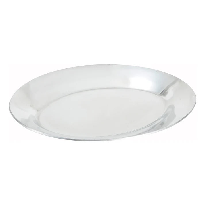 Winco APL-12 - 12" Aluminum Sizzle Platter