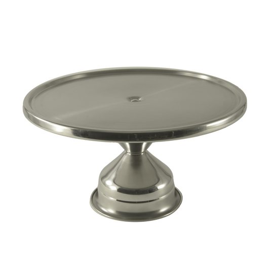 CAC China SCKS-13 13" Stainless Steel Cake Stand
