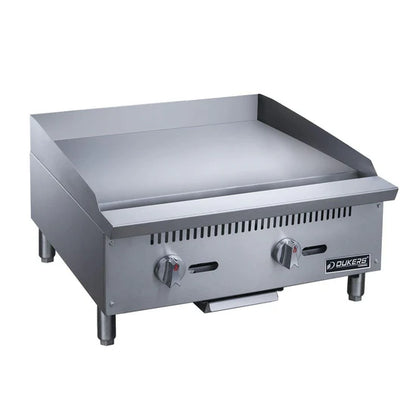 Dukers DCGT24 24" W Natural Gas Thermostatic Control Griddle