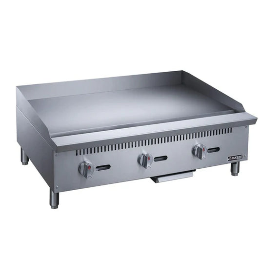 Dukers DCGT36 36" W Natural Gas Thermostatic Control Griddle