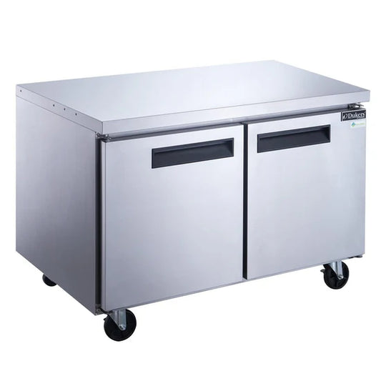 Dukers DUC36R 36" 2-Door Undercounter Refrigerator in Stainless Steel