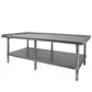 Armor 24" x 72" Stainless Steel Commercial Equipment Stand