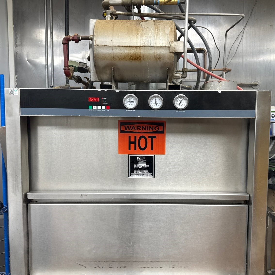 [USED] Douglas Machines SD-20-SCSC Commercial Pots and Pans Split Door Dishwasher