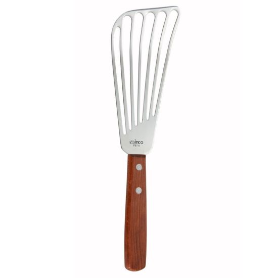 Winco FST-6 6-1/2" Slotted Fish Spatula