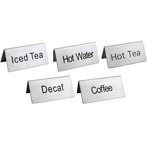 Omcan USA 80141 (80141) Beverage Tent Sign