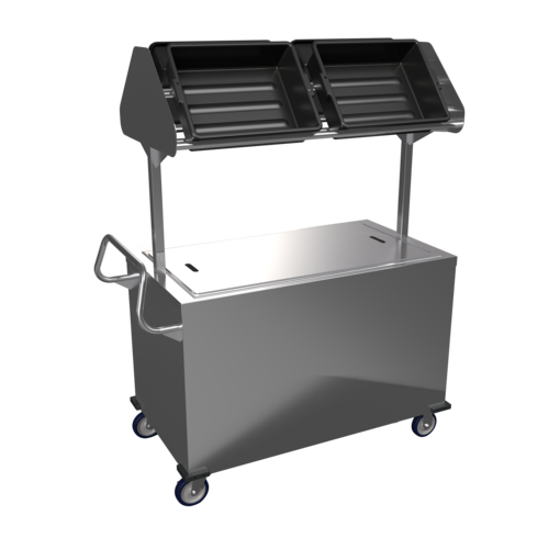 Winholt SS-BC-2748-INSULIB-DTOS Grab & Go Vending Merchandiser Kiosk