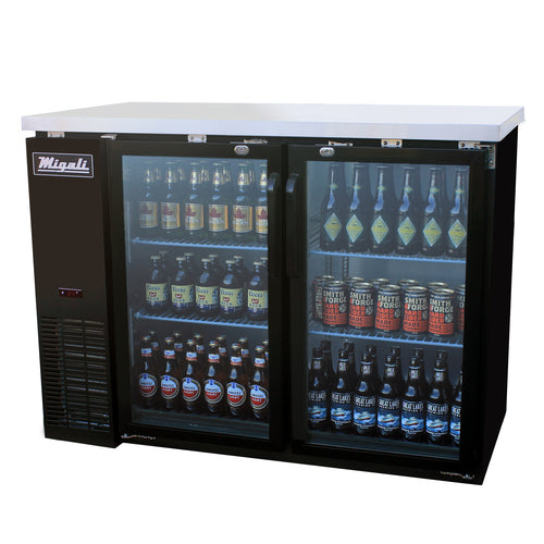 Migali C-BB48G-HC Competitor Series® Refrigerated Back Bar Cabinet