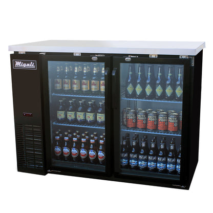 Migali C-BB48G-HC Competitor Series® Refrigerated Back Bar Cabinet