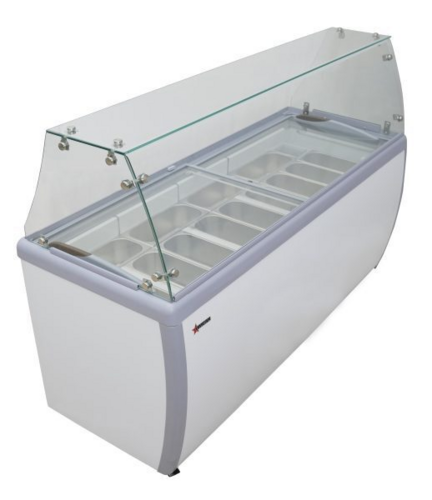 Omcan USA 47744 (FR-CN-0014) Gelato Display Showcase