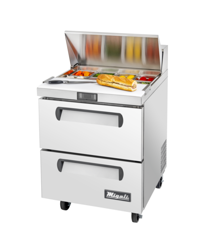 Migali C-SP27-8-D-HC C-SP27-8-D-HC Migali® Sandwich Prep Table