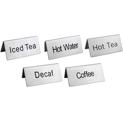 Omcan USA 80137 (80137) Beverage Tent Sign