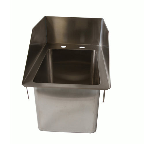 NBR Equipment DI-1-101410LR Drop-In Sink