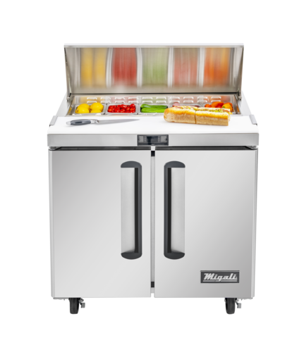 Migali C-SP36-10-HC Competitor Series® Refrigerated Counter/Sandwich Prep Table