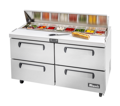 Migali C-SP60-16-D-HC C-SP60-16-D-HC Migali® Sandwich Prep Table