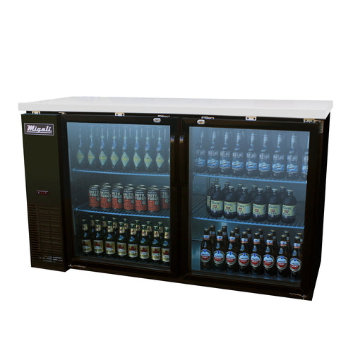 Migali C-BB60G-HC Competitor Series® Refrigerated Back Bar Cabinet