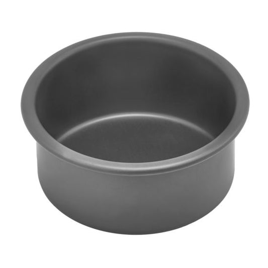 Winco HAC-042 4" x 2" Deluxe Hard Anodized Aluminum Cake Pan