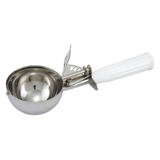 Winco ICD-6 Size 6 Stainless Steel Ice Cream Disher with Spring Release