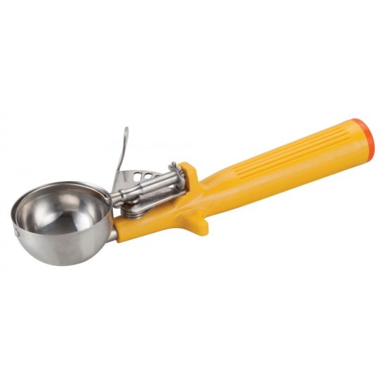 Winco ICOP-20 Size 20 Deluxe 1 Piece Ice Cream Disher with Spring Release