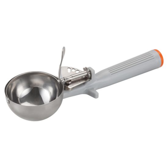 Winco ICOP-8 Size 8 Deluxe 1 Piece Ice Cream Disher with Spring Release