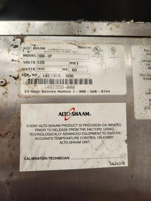 [USED] Alto Shaam 1000-UP Full Height Insulated Mobile Heated Cabinet