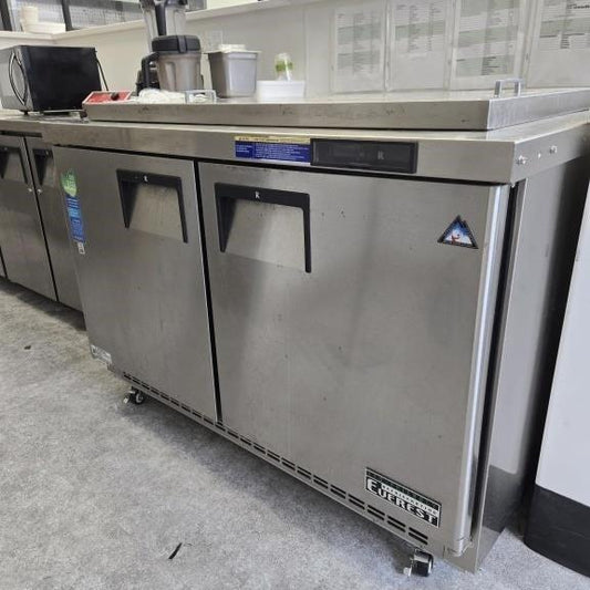 [USED] Everest EOTP2 48" Open Top Megatop Prep Table Refrigerator