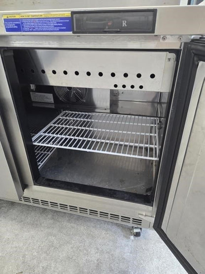 [USED] Everest EOTP2 48" Open Top Megatop Prep Table Refrigerator