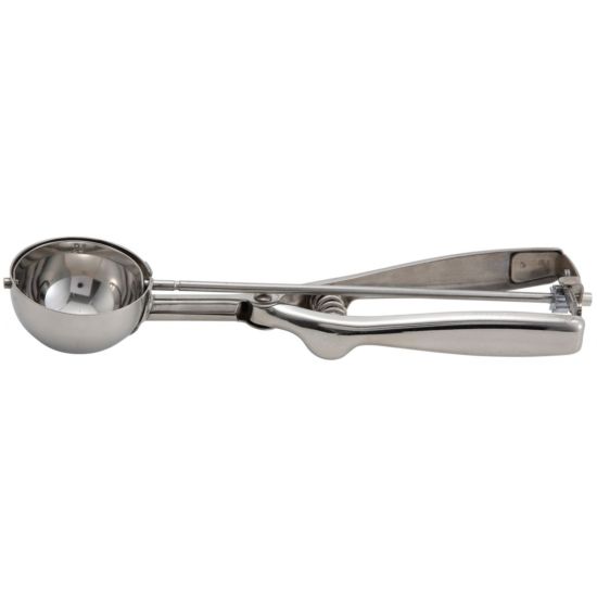 Winco ISS-24 #24 Round Squeeze Handle Disher Portion Scoop - 1.75 oz.