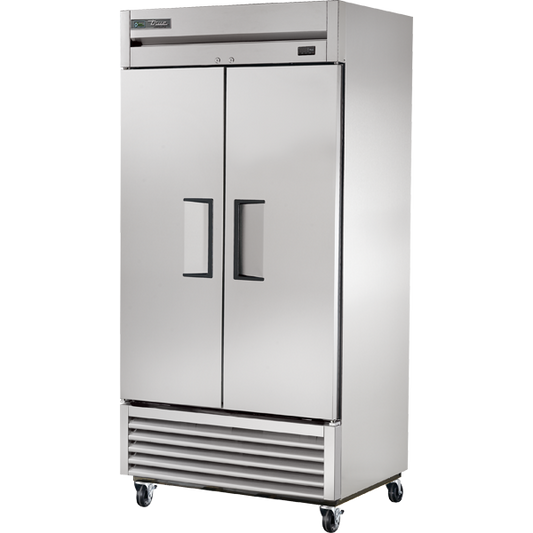 True T-35-HC 39 1/2" 2 Door Bottom Mounted Reach-In Refrigerator