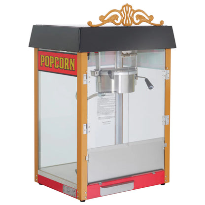 Winco 11060 Benchmark 6 oz Kettle Street Vendor Popcorn Machine - 120V