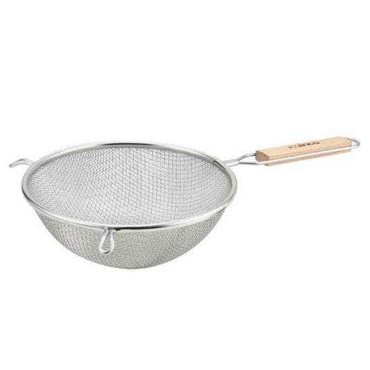 Winco MS3A-8D 8" Double Fine Strainer