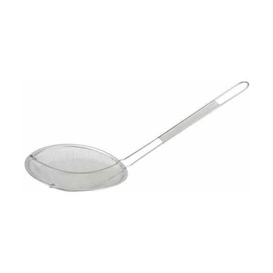 Winco MSS-6.5 6-1/2" Stainless Steel Coarse Single Mesh Strainer