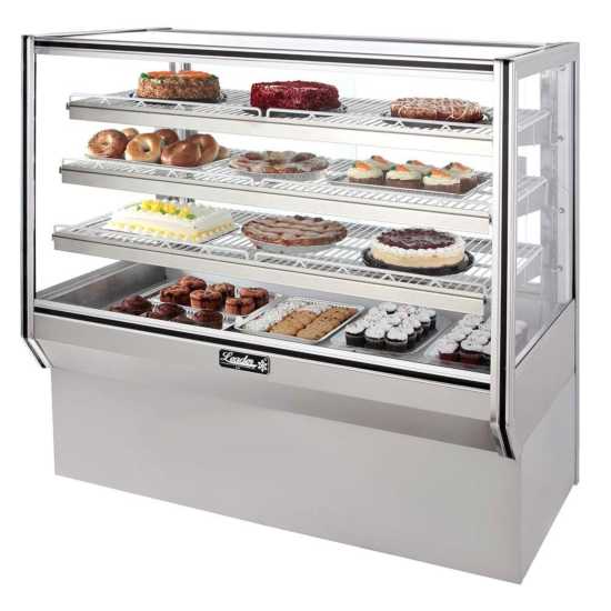 Leader NHBK36DRY 36" Non-Refrigerated High Bakery Case