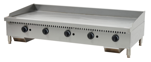 Serv-Ware STGS-60 Serv-Ware - Gas Cooking - 60" Thermostatic Gas Griddle  - Natural Gas - Dimensions: 60" W x 29.96" D x 16.02" H - Temperature Range: 200°F – 500°F - BTU/H: 30