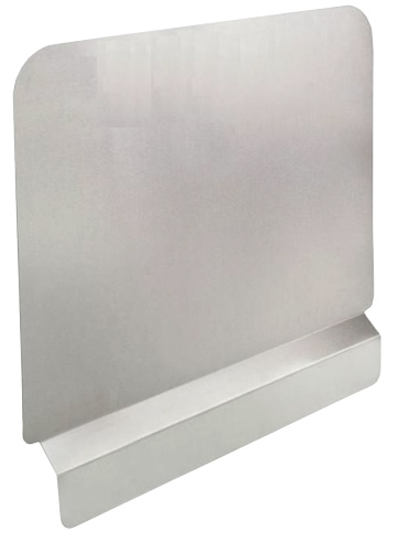 Omcan USA 47451 (47451) Stainless Steel Side Splash Guard