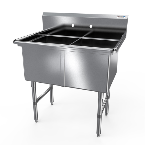 NBR Equipment 2SS-162014 Premium Sink