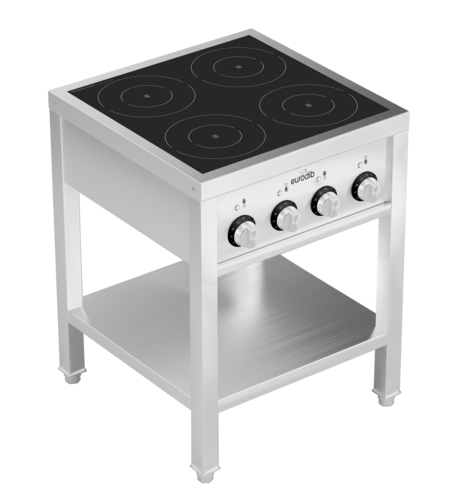 Eurodib USA FCIHD435OS3PH Commercial Freestanding Induction Cooktop