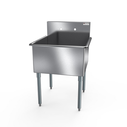 NBR Equipment 1BSG-2424 Budget Sink