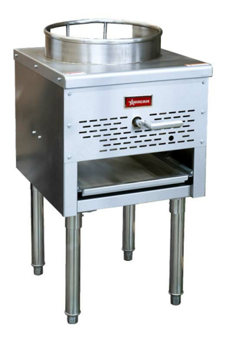 Omcan USA 47685 (CE-CN-WOK LP) Wok Range