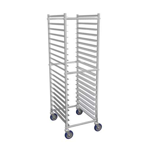 Winholt AL-1820BKD-HD Aluminum Mobile XTRA Heavy Duty Mobile Knock-Down Pan Rack