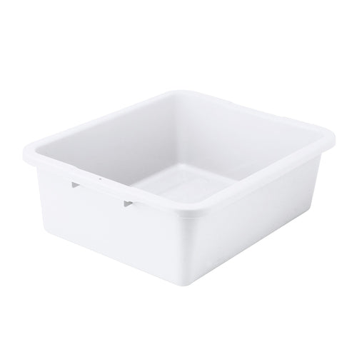 Winco PLW-7W 7" Dish Box, Heavy-duty, White