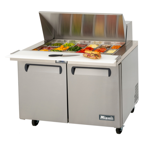 Migali C-SP48-18BT-HC Competitor Series® Refrigerated Counter/Big Top Sandwich Prep Table